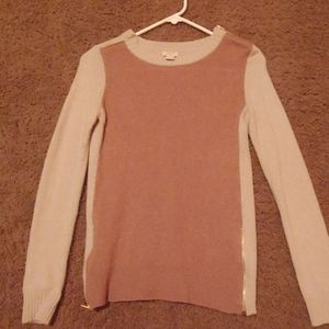 J. Crew Zipper Knit Sweater